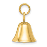 14k Moveable 3-D Wedding Bell Charm A0567