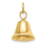 14k Moveable 3-D Wedding Bell Charm A0567
