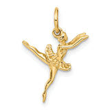 14K  3-D Ballerina Charm A9048
