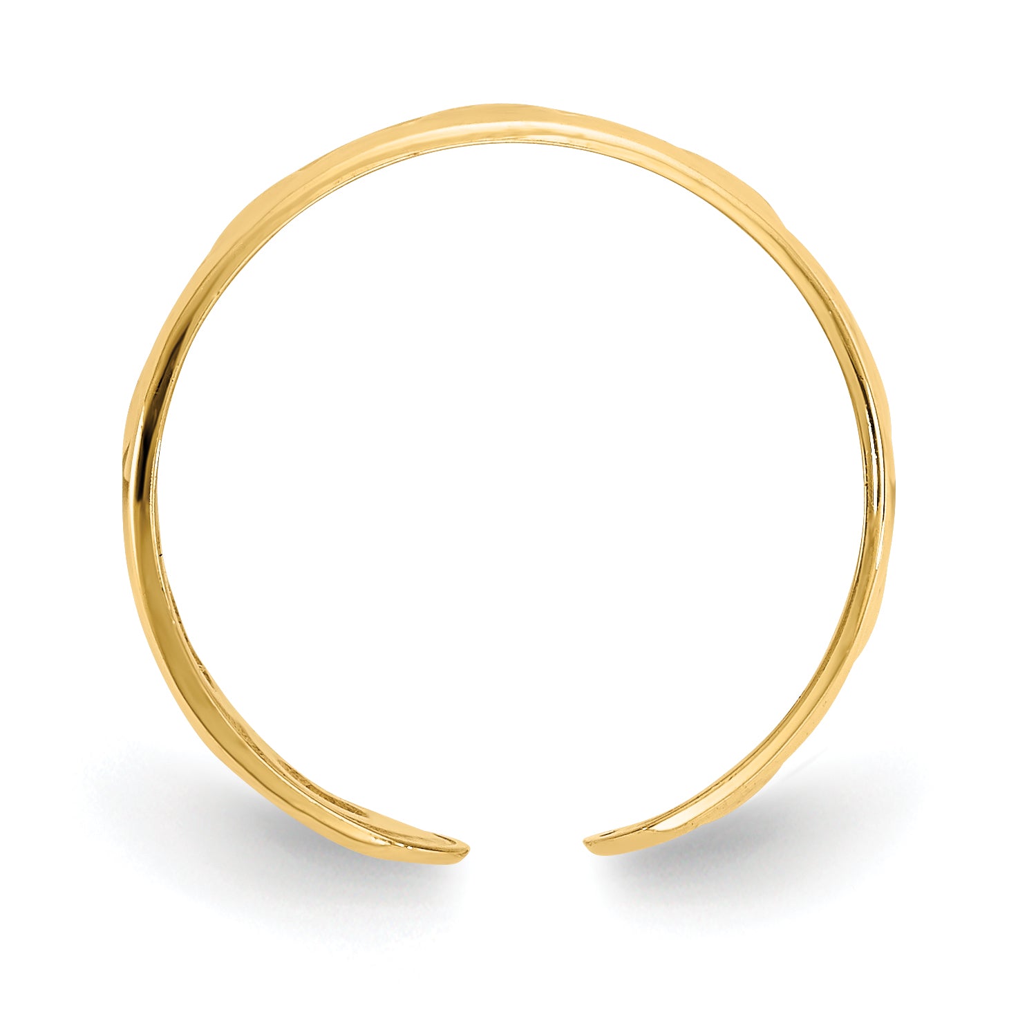 14k Heart Toe Ring R557