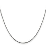14K White Gold 10 inch 1.45mm Diamond-cut Cable with Lobster Clasp Anklet PEN146