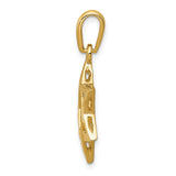 14K Star of David Pendant K532