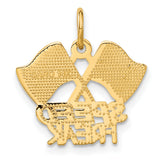 14K Racing Flags SPEED FREAK Charm C1879