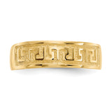 14k 5mm Greek Key Toe Ring R395