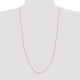 14K 14 inch 1.10mm Singapore with Spring Ring Clasp Chain PEN9