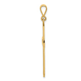 14k Celtic Knot Cross Pendant C1467