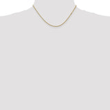 14K 26 inch 1.5mm Box with Lobster Clasp Chain BOX150
