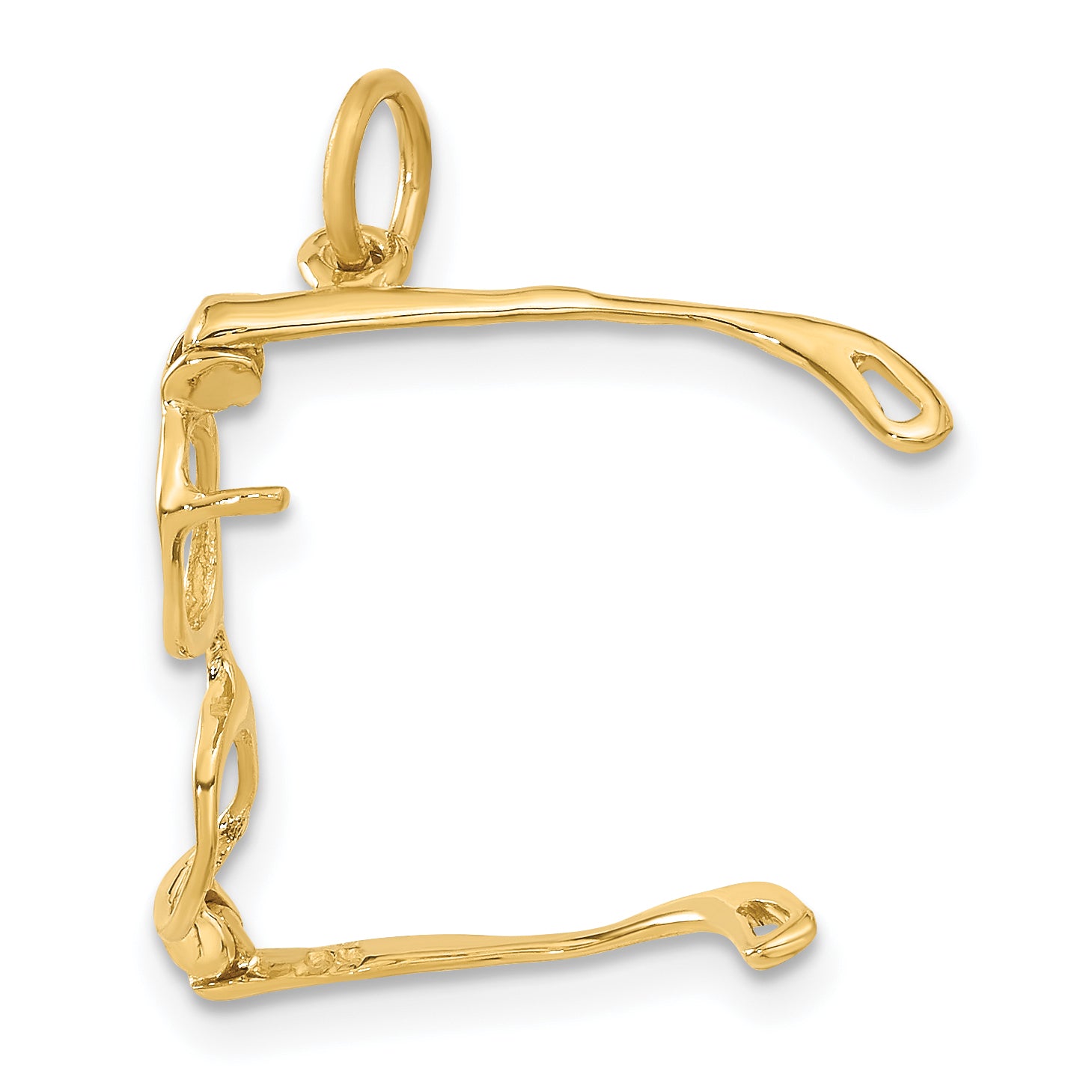 14k 3-D Glasses with Moveable Sides Charm A9139