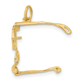 14k 3-D Glasses with Moveable Sides Charm A9139