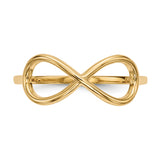 14k Polished Infinity Ring R611