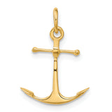14K 3-D Anchor Charm A5059