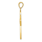 14k Large Ankh Cross Pendant C175