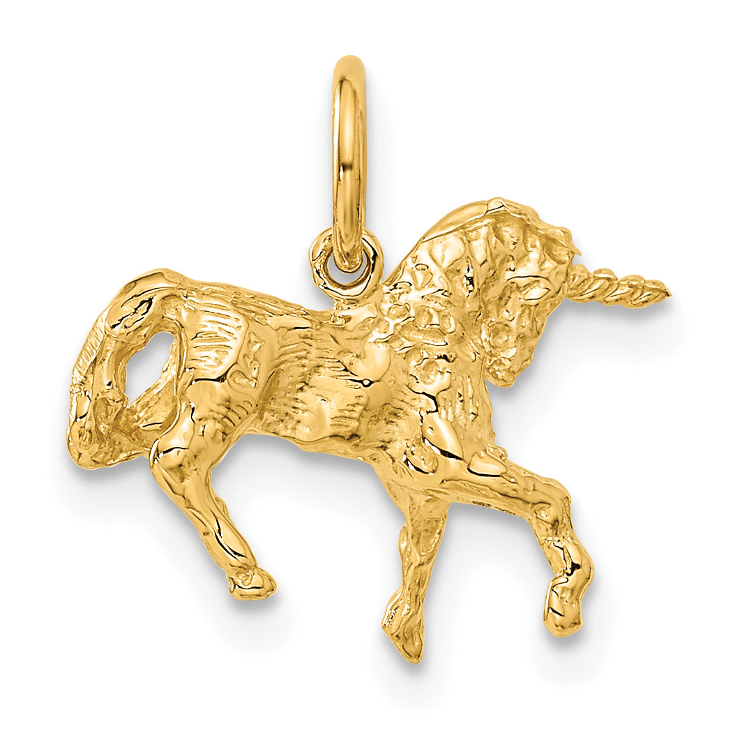 14k Unicorn Charm A4704/L