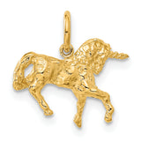 14k Unicorn Charm A4704/L