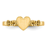 14k Children's Heart Ring R224