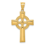14k Celtic Cross Pendant C1941