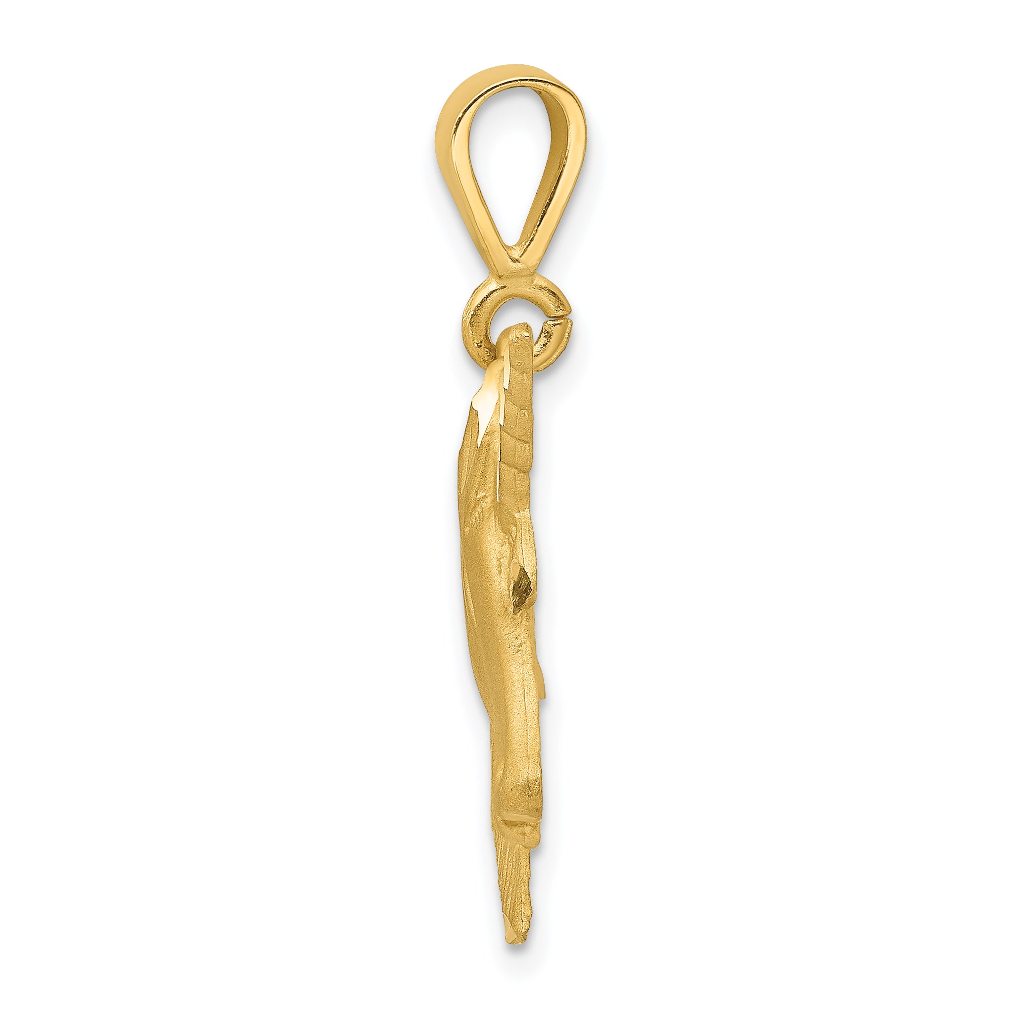 14k Unicorn Head Charm C1149