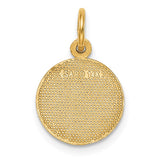 14k Polished GRADUATION Charm C441