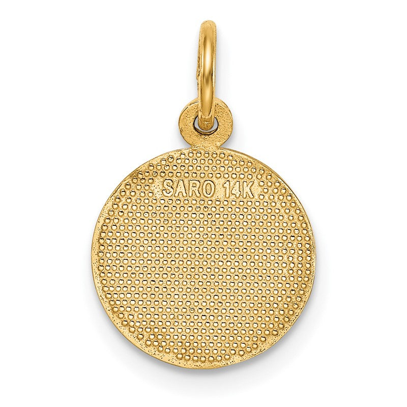 14k Polished GRADUATION Charm C441