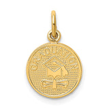 14k Polished GRADUATION Charm C441