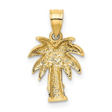 14k Palm Tree K4912