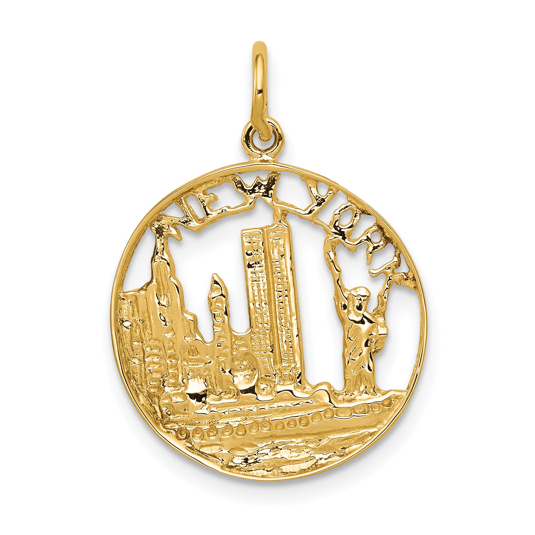 14k NEW YORK Skyline Charm A0601/C