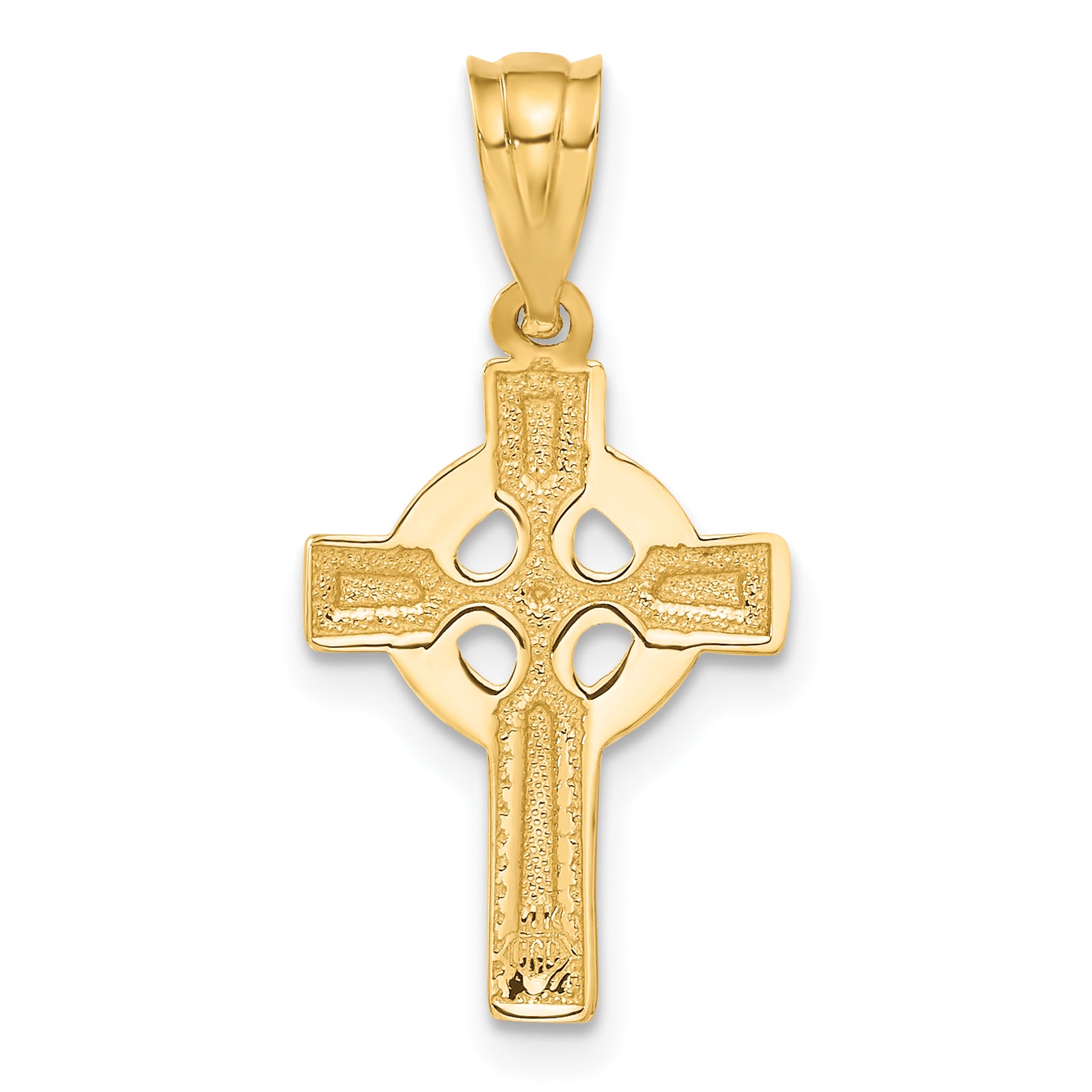 14k Celtic Cross Pendant C1939