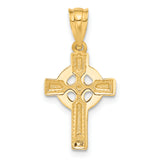 14k Celtic Cross Pendant C1939