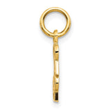 14k #1 DAD Charm C391