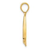 14k Sailboat Pendant K3094