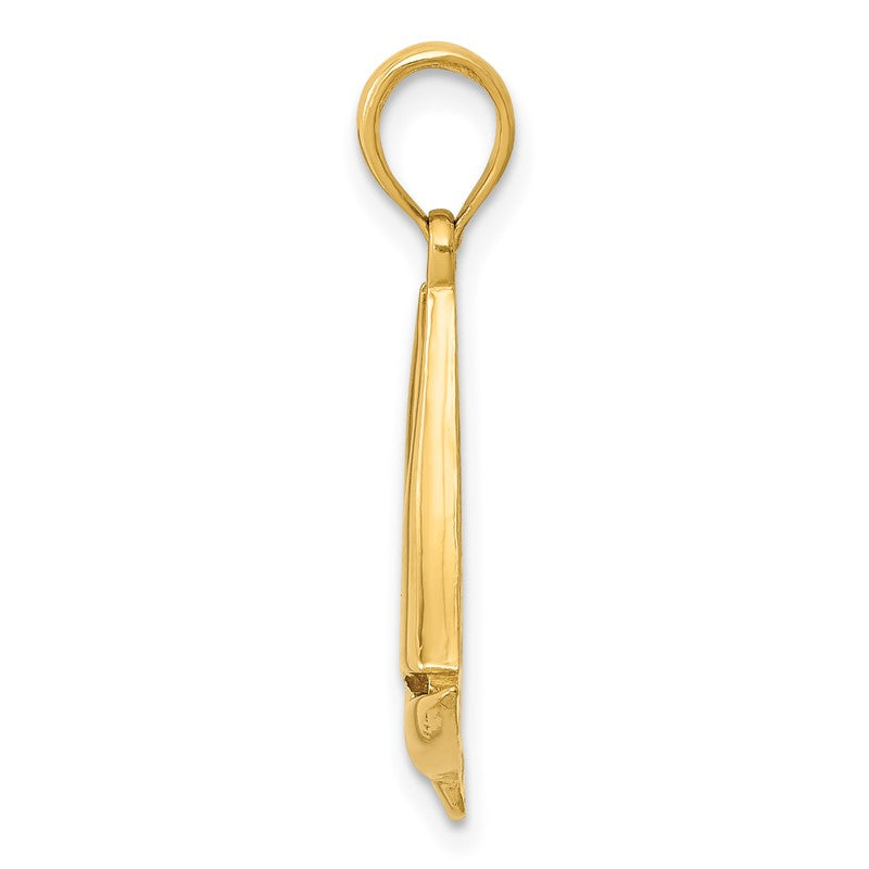 14k Sailboat Pendant K3094