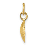 14k Seashell Pendant K1900