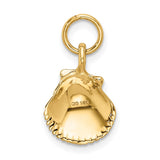 14k Seashell Pendant K1900