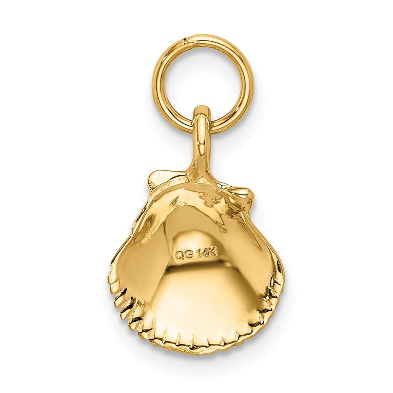 14k Seashell Pendant K1900