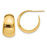 14k Small Hoop Earrings E684