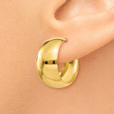 14k Small Hoop Earrings E684
