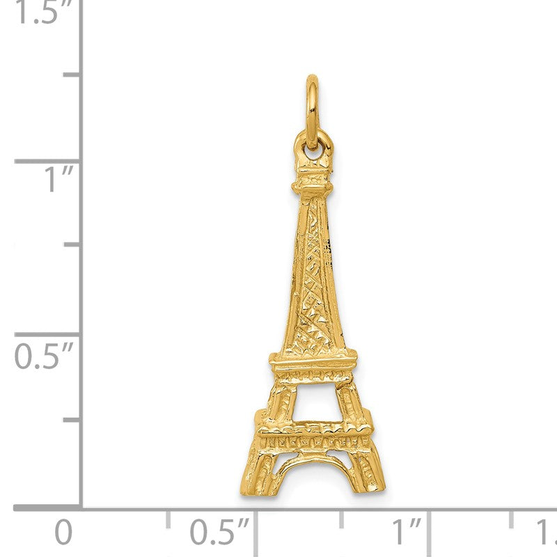 14k Eiffel Tower Charm A0383