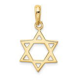 14K Star of David Pendant K533