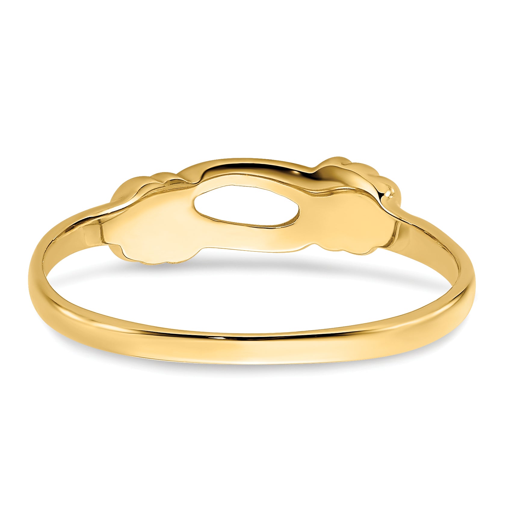 14K Love Knot Band K4602