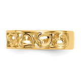 14k Hearts Ring R442