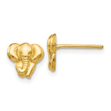 14K Elephant Earrings TF540