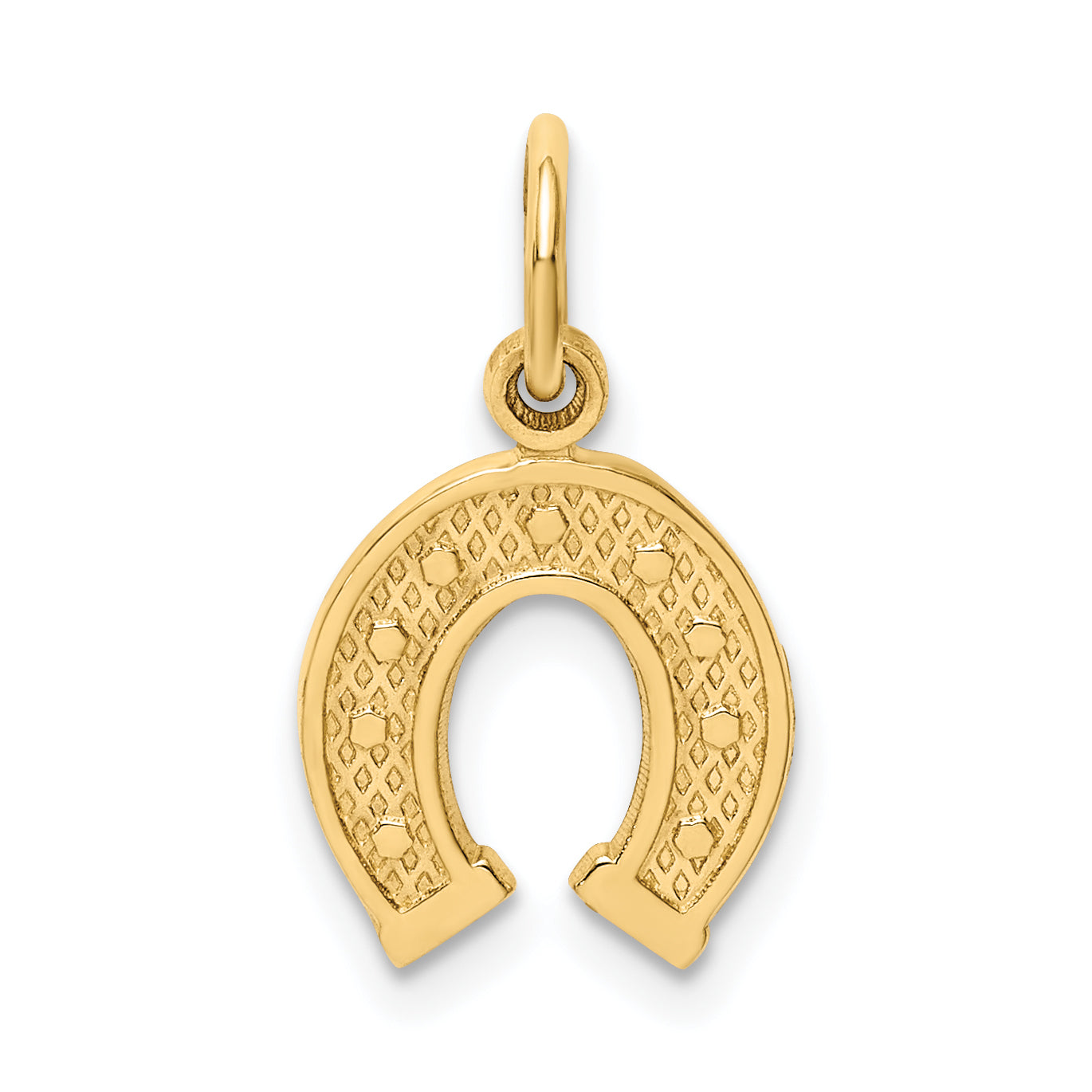 14k Horseshoe Charm C1738