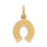 14k Horseshoe Charm C1738