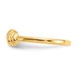 14K Love Knot Band K4602