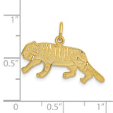 14k Tiger Charm C1845