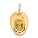 14k  3-D Firemans Helmet Charm A0412/L