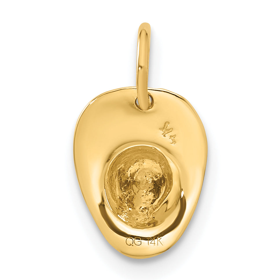 14k  3-D Firemans Helmet Charm A0412/L