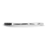14k White Gold 2mm 1/8 carat Diamond Band RM5622