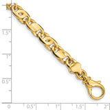 14k 5.80mm Polished Fancy Link Chain LK399