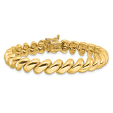 14k Polished 10mm 17 inch San Marco Necklace SM16